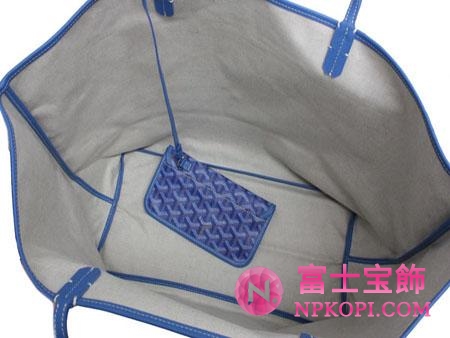 ゴヤールトートバッグ『サン-ルイGM』（ブルー）AMALOUISGM10-BLEU-CIEL